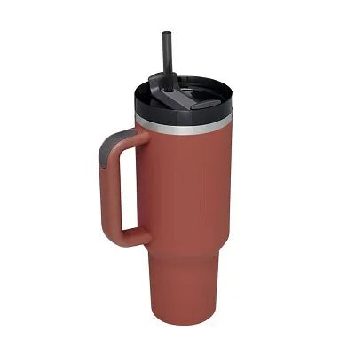 40oz Insulated Tumbler acuum Cup 2.0 Thermal Mug for with Handle Straw Stainless Steel Hot and Cold Coffee Drinks