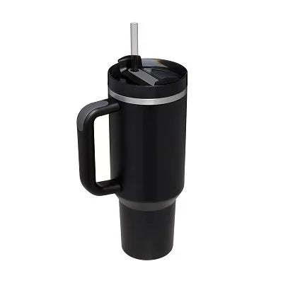40oz Insulated Tumbler acuum Cup 2.0 Thermal Mug for with Handle Straw Stainless Steel Hot and Cold Coffee Drinks